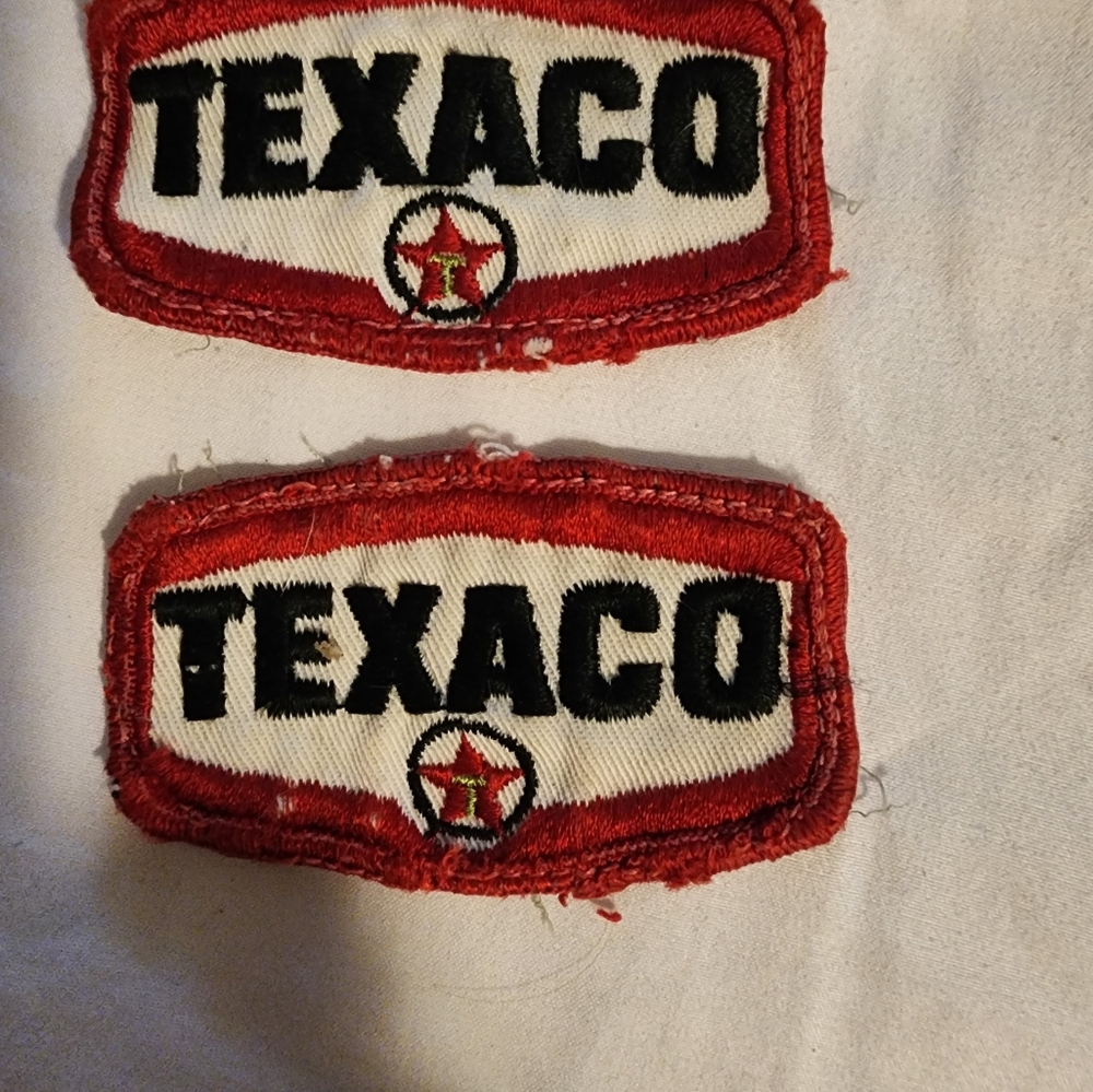 Vintage Texaco Gas logo 3in uniform patch